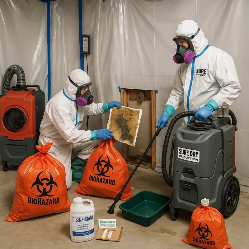 Contaminated Water Handling Protocols process in Eatons Neck, NY